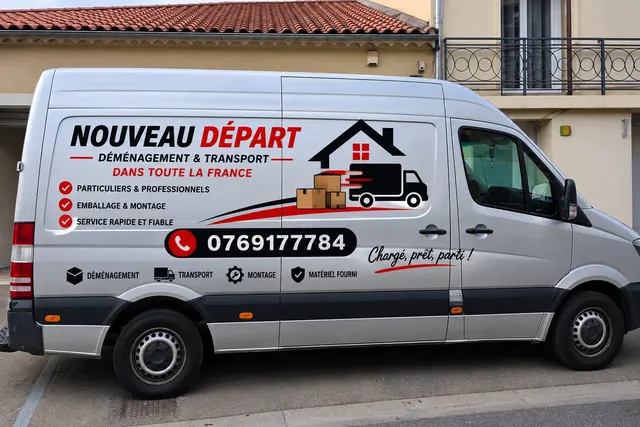 Notre utilitaire, prêt pour le départ